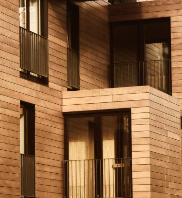 Water based exterior base coat application